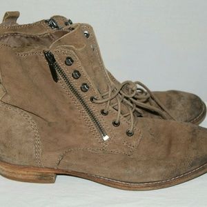 Sam Edleman Womens Ankle Boots Kid Suede Bootie